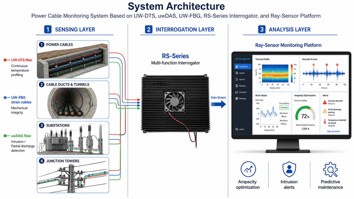 Power Cable & Utility Corridor Monitoring System Architecture