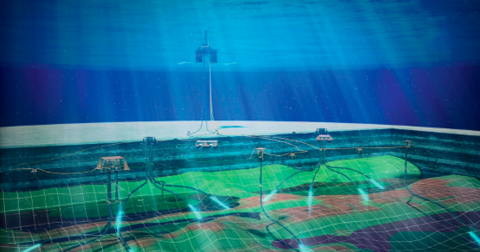 Offshore oil production monitoring